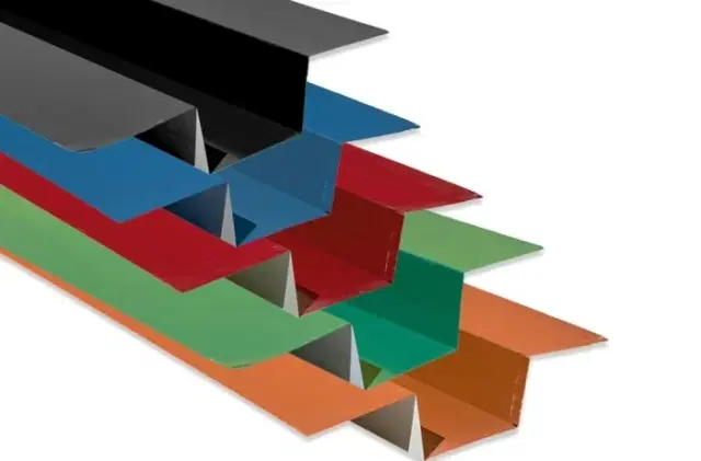 14ft Aluzinc valley gutter in all colours - V-shaped roofing intersection water guide